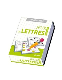 Calendrier Chevalet "Jeux De Lettres"