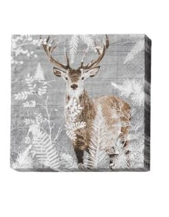 Serviette Papier "renne" - Lot De 20