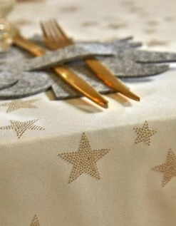 Lot De 4 Porte-serviettes Ou Porte-couverts Sapin Feutrine -Maison Douceur Promos Magasin 271594 C01 zoomx vue5