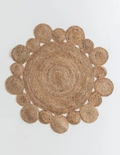 Tapis Rond En Jute Ajouré -Maison Douceur Promos Magasin 291001 C01 zoomx vue3