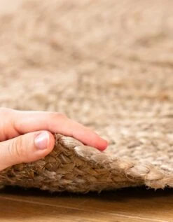 Tapis Rond En Jute Ajouré -Maison Douceur Promos Magasin 291001 C01 zoomx vue7