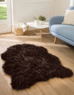 Tapis Poils Forme Peau De Bête