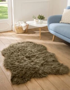 Tapis Poils Forme Peau De Bête