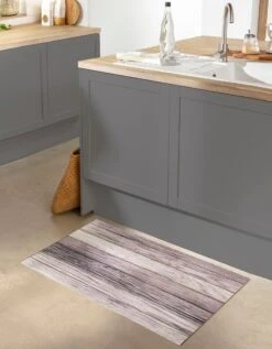 Tapis Vinyle Effet Parquet Cérusé -Maison Douceur Promos Magasin 291057 C01 zoomx vue4