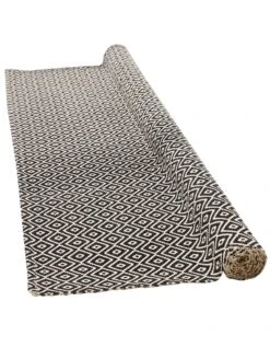 Tapis Graphique Pur Coton
