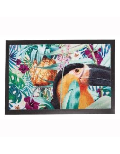 Tapis Anti-poussière Imprimé Toucan