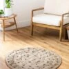 Tapis Rond En Jute