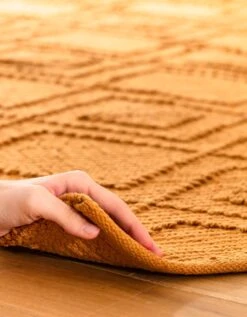 Tapis Bouclette En Coton Imprimé -Maison Douceur Promos Magasin 291166 C02 zoomx vue3