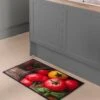 Tapis De Cuisine Velours Motif Tomates