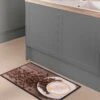 Tapis De Cuisine Velours Motif Café
