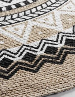 Tapis Rond Imprimé Ethnique 7 Tapis Rond Imprimé Ethnique -Maison Douceur Promos Magasin 291191 C01 zoom detailRFP