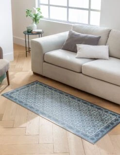 Tapis Vinyle Effet Carreaux De Ciment -Maison Douceur Promos Magasin 291199 C01 zoomx vue4