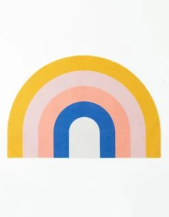 Tapis Forme Arc-en-ciel Antidérapant -Maison Douceur Promos Magasin 291225 C01 zoomx vue4