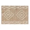 Tapis Jute-laine Imprimé - Rectangulaire