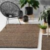 Tapis Jute-coton Imprimé - Rectangulaire