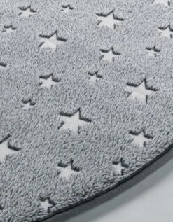 Tapis Flanelle Imprimé étoiles Phosphorescentes - Rond -Maison Douceur Promos Magasin 291259 C01 zoomx vue5