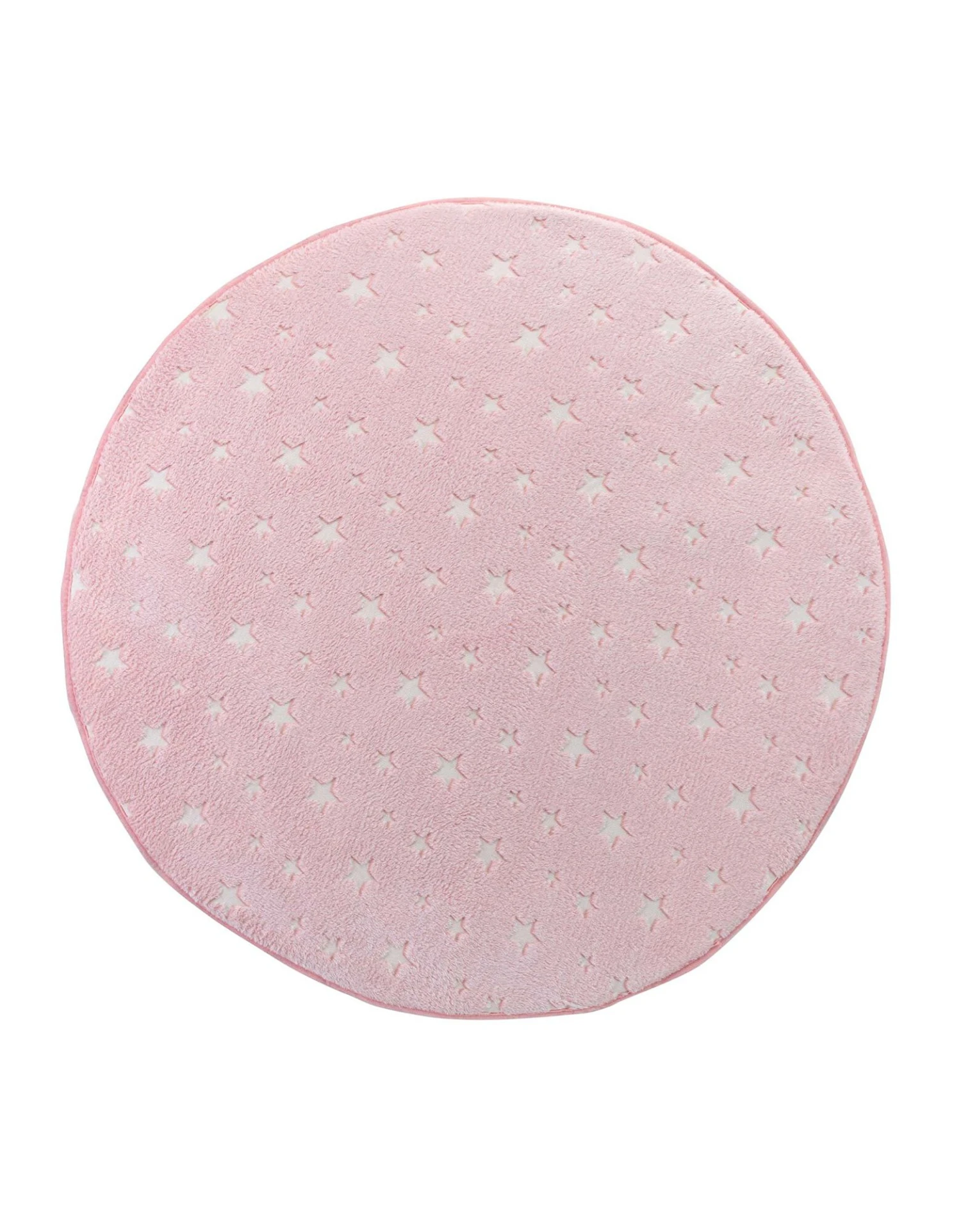 Tapis Flanelle Imprimé étoiles Phosphorescentes - Rond 3 Tapis Flanelle Imprimé étoiles Phosphorescentes - Rond – Image 3