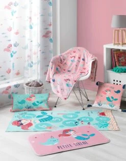 Tapis Enfant Imprimé Sirène