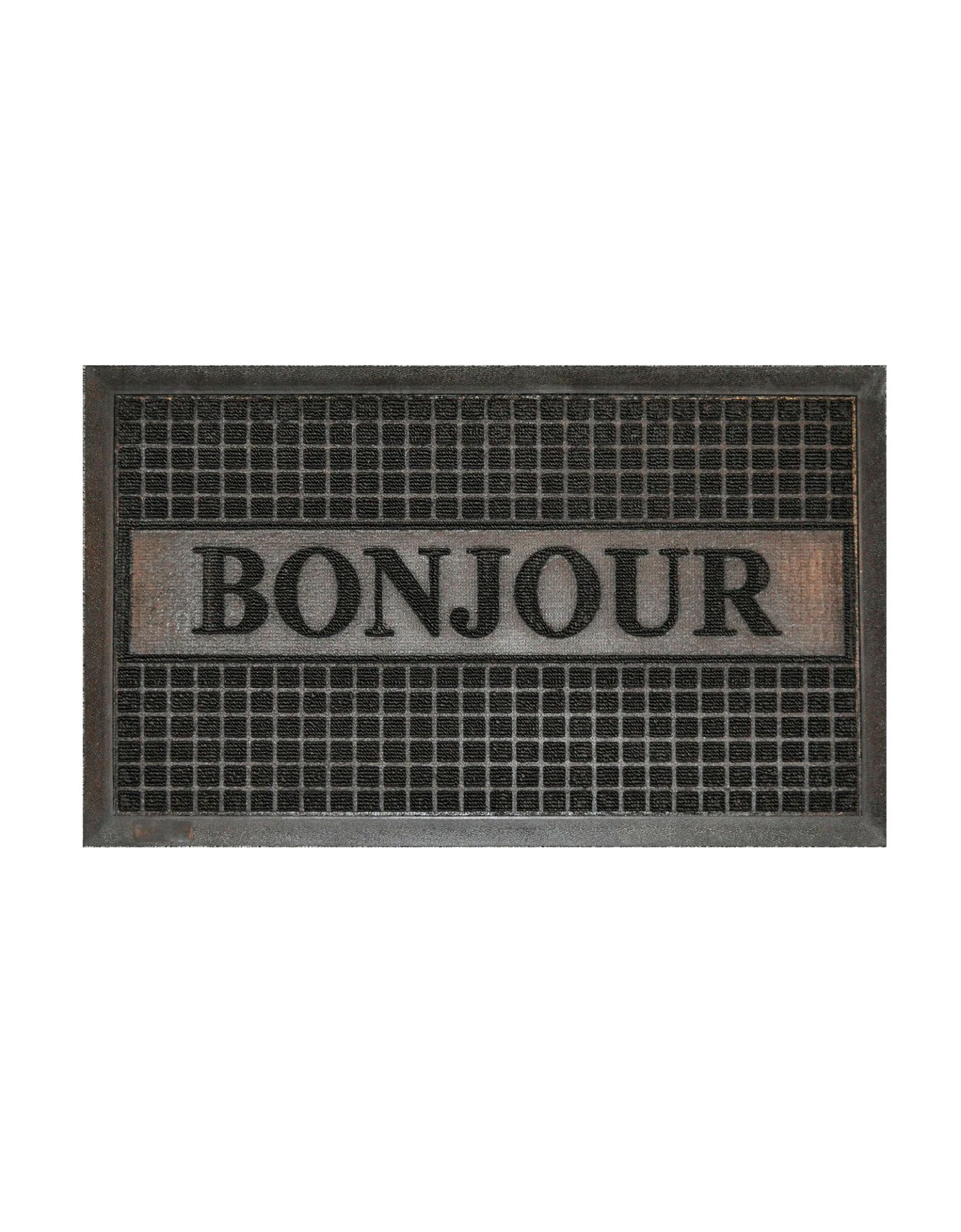 Tapis Entrée Antipoussière "bonjour" - Rectangulaire 2 Tapis Entrée Antipoussière "bonjour" - Rectangulaire – Image 2