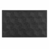 Tapis D'entrée Rectangulaire, Motif Graphique Reliefé