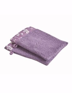 Éponge Coton Bouclette 420 G/m2 Liteau Motif Floral 8 Éponge Coton Bouclette 420 G/m2 Liteau Motif Floral -Maison Douceur Promos Magasin 300032 C01 zoomx vue4