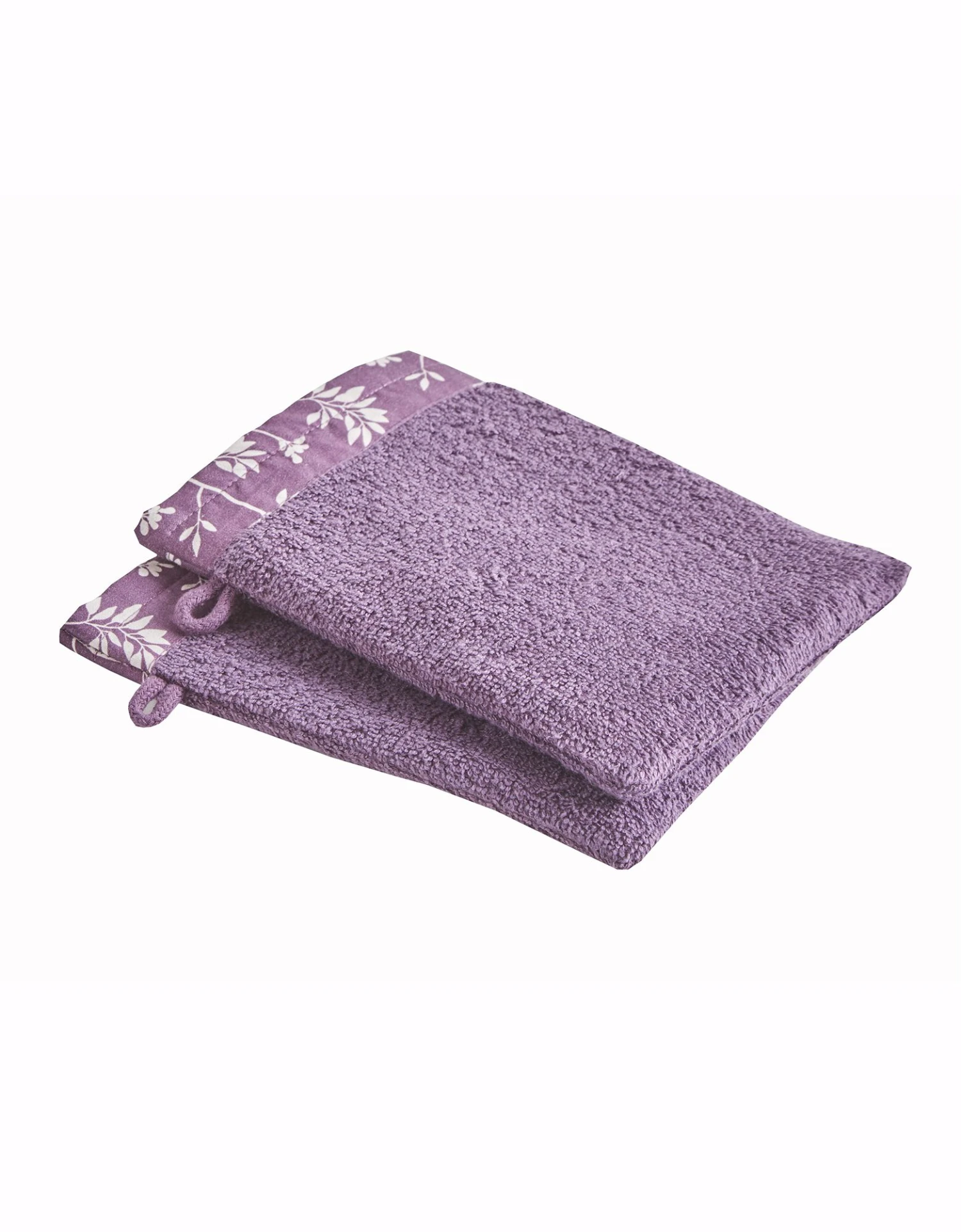 Éponge Coton Bouclette 420 G/m2 Liteau Motif Floral 4 Éponge Coton Bouclette 420 G/m2 Liteau Motif Floral – Image 4