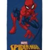 Drap De Plage Enfant Spiderman Personnalisé éponge Velours Coton - 320g/m2