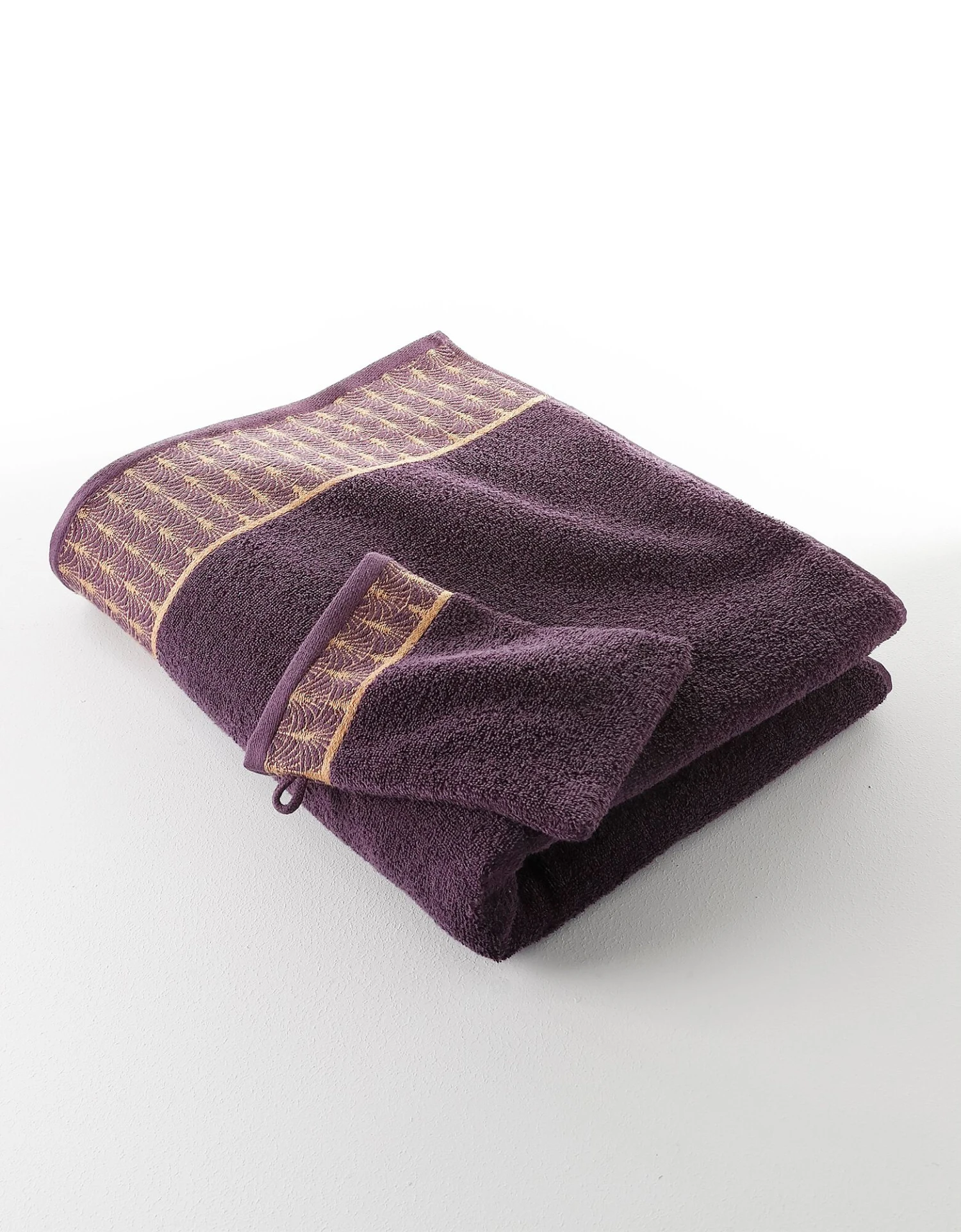 Éponge Coton Tissé "arches" - 420g/m² 2 Éponge Coton Tissé "arches" - 420g/m² – Image 2