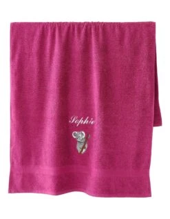 Éponge Brodée Koala Personnalisé - 420 G/m² -Maison Douceur Promos Magasin 300272 C01 zoomx vue3