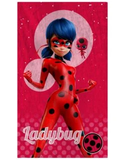 Drap De Bain Miraculous® Ladybug - éponge Velours 320g/m2