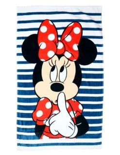 Drap De Bain Disney® Minnie - éponge Velours 320g/m2