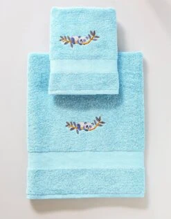 Collection éponge Enfant Brodée Panda Coton - 380 G/m² -Maison Douceur Promos Magasin 300761 C01 zoomx vue5