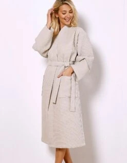 Peignoir De Bain Mixte Adulte Nid D'abeille 230 G/m2