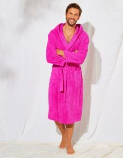 Peignoir Mixte Adulte Col Capuche éponge Bouclette 13 Peignoir Mixte Adulte Col Capuche éponge Bouclette -Maison Douceur Promos Magasin 301023 C02 zoomx vue6