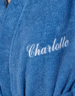 Peignoir Mixte Adulte Col Capuche éponge Bouclette Personnalisable -Maison Douceur Promos Magasin 301123 C02 zoom detailRFP