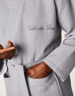 Peignoir De Bain Nid D'abeille 230 G/m2 Personnalisable -Maison Douceur Promos Magasin 301140 C00 zoom detailRFP