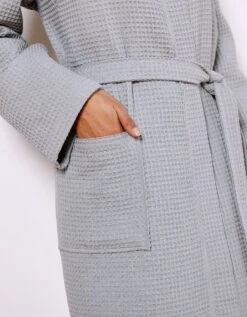 Peignoir De Bain Nid D'abeille 230 G/m2 Personnalisable -Maison Douceur Promos Magasin 301140 C00 zoomx vue6