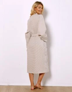 Peignoir De Bain Nid D'abeille 230 G/m2 Personnalisable -Maison Douceur Promos Magasin 301140 C01 zoomx vue7