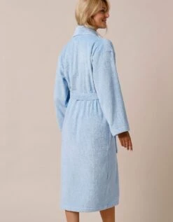 Peignoir Mixte éponge Brodé Plumes - 380 G/m2 -Maison Douceur Promos Magasin 301210 C01 zoomx vue6