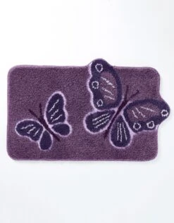 Tapis De Bain Fantaisie Papillons -Maison Douceur Promos Magasin 302003 C05 zoomx vue4