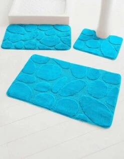 Tapis De Bain Motif Galets