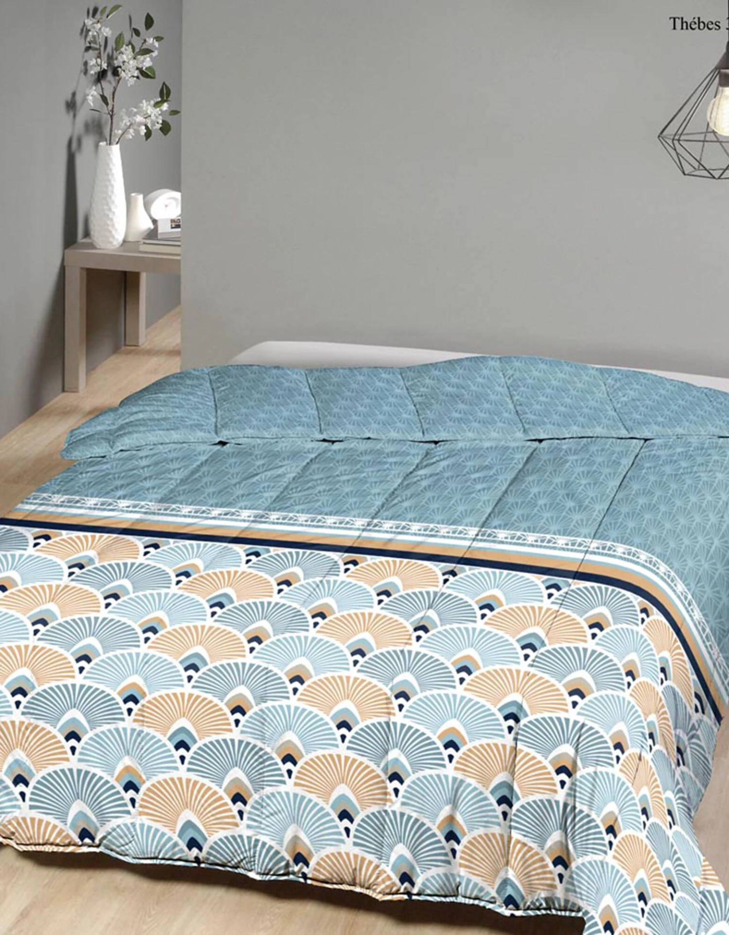 Couette Microfibre Imprimé Art Déco 350 G/m² 1 Couette Microfibre Imprimé Art Déco 350 G/m²