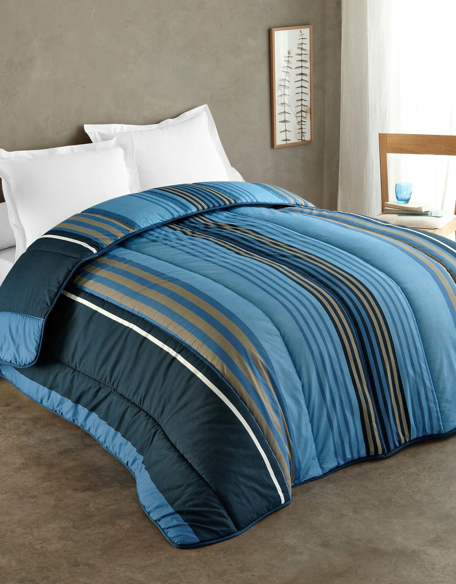 Couette Coton Imprimée Detroit 200g/m2 1 Couette Coton Imprimée Detroit 200g/m2