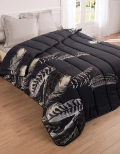 Couette Microfibre Imprimée Plumes 200g/m2