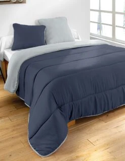 Couette Bicolore Microfibre 350g/m2