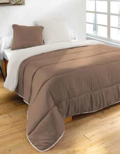 Couette Bicolore Microfibre 350g/m2