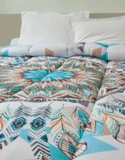 Couette Microfibre Imprimé Attrape-rêves 200g/m² -Maison Douceur Promos Magasin 320483 C01 zoomx vue3