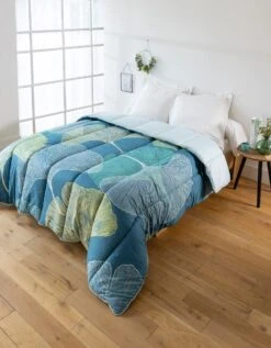 Couette Polyester Imprimée Gingko - 200g/m2