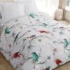 Couette Coton Imprimée Oiseaux 200 G/m2