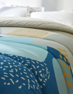 Couette Coton Imprimé Galet 400g/m² -Maison Douceur Promos Magasin 320695 C01 zoomx vue3